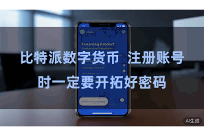 比特派数字货币 注册账号时一定要开拓好密码