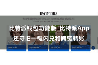 比特派钱包功能版  比特派App还守旧一键闪兑和跨链转账